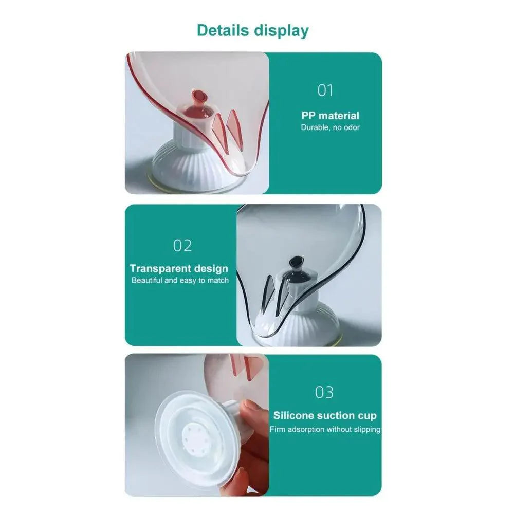 Self-Draining Soap Holder